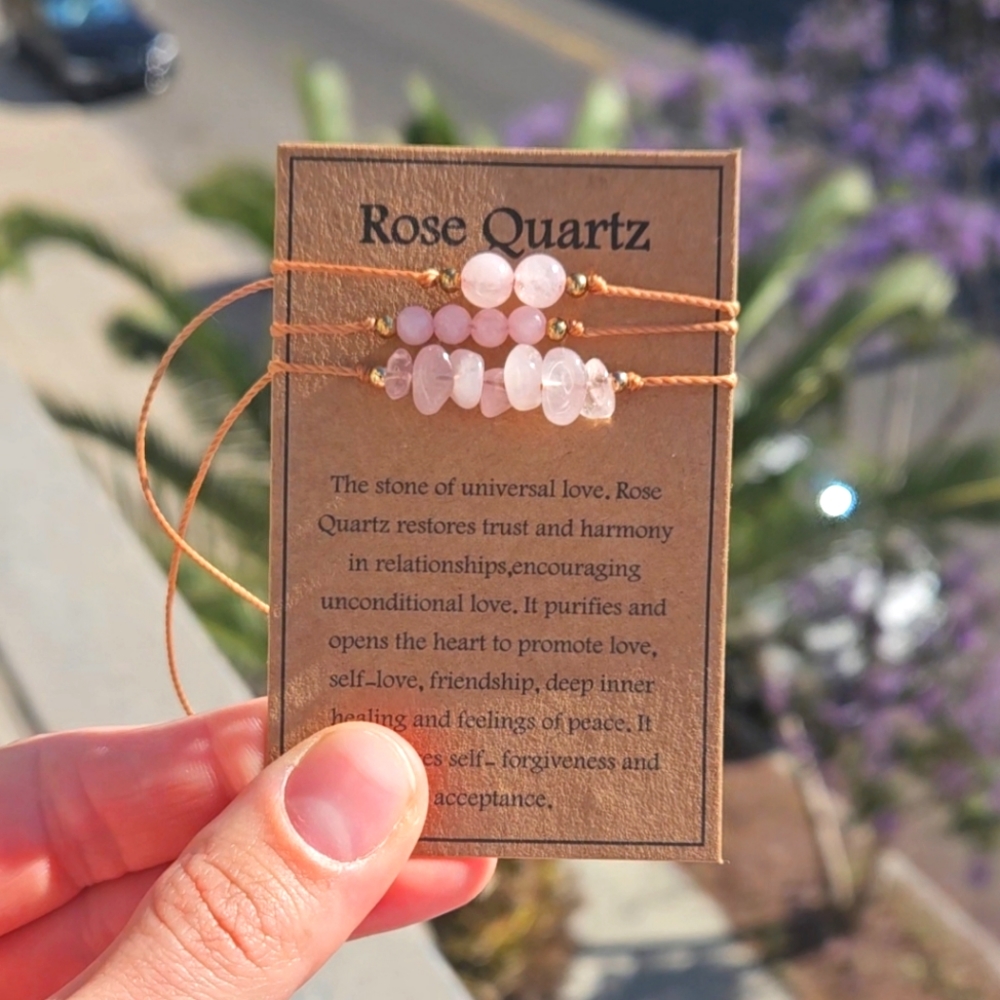 💕 Rose Quartz Bracelet 💕